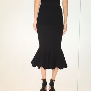 Jonathan Simkhai Knit Mermaid Midi Skirt